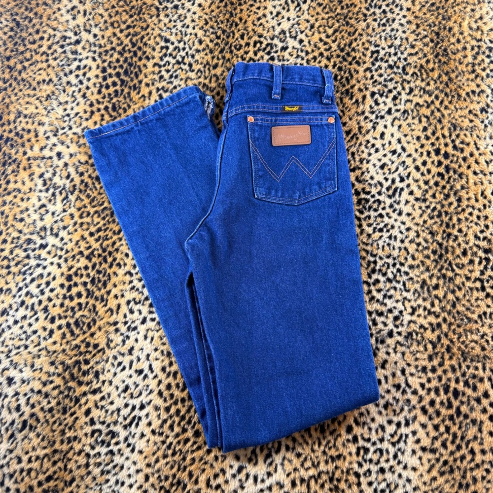 Vintage Wrangler Cowboy Cut 936PWD Blue Denim Jeans 30x36 Made in Nicaragua